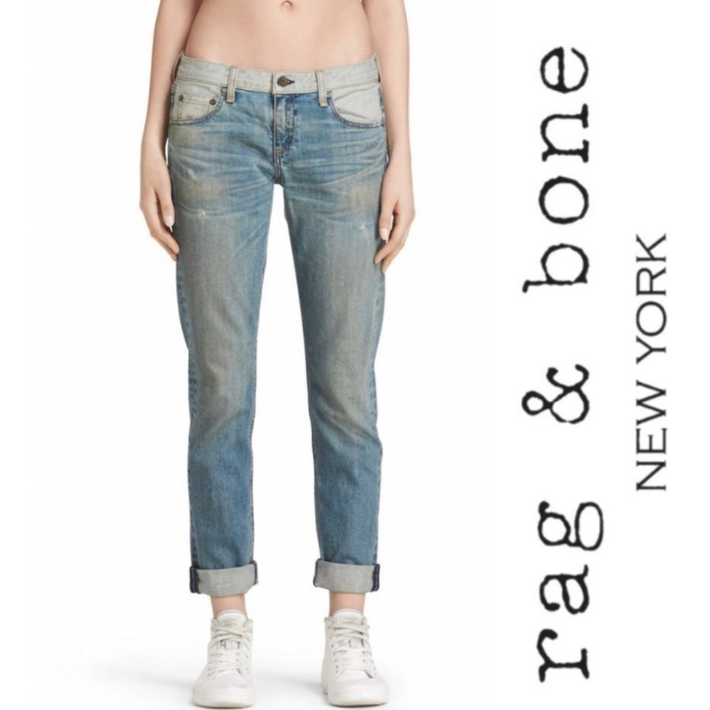 Rag & Bone Dre Reverse Armitage Distressed Boyfri… - image 2